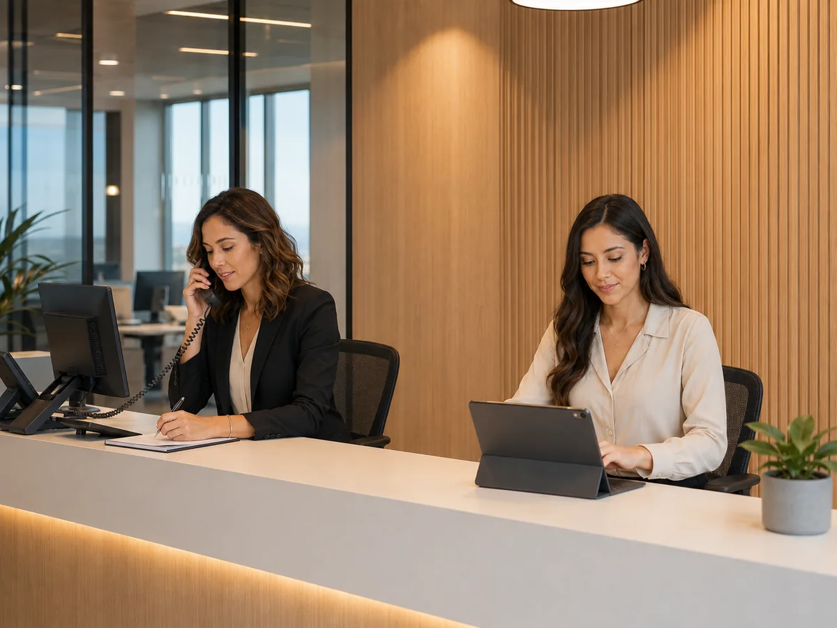 Equip administratiu coordinant trucades, sol·licituds i cites