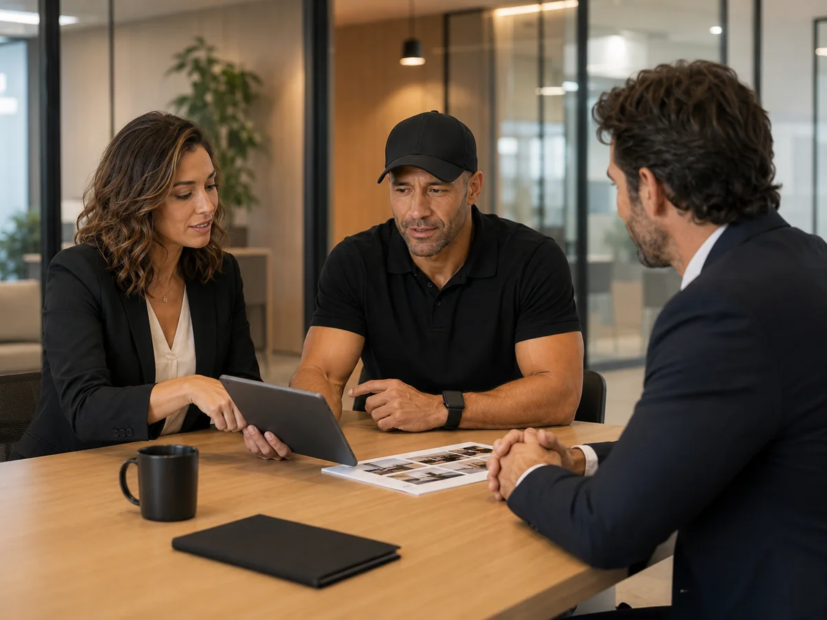 Reunió amb client per explicar resultats i recomanacions