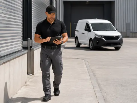 Escena de servei de control de plagues a Rubí